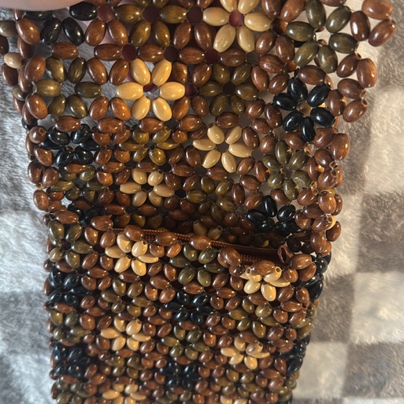 MCI & MERONA LOT OF 3  Boho Crochet & Beaded Purse + 1 Crochet Handbag - Picture 3 of 14